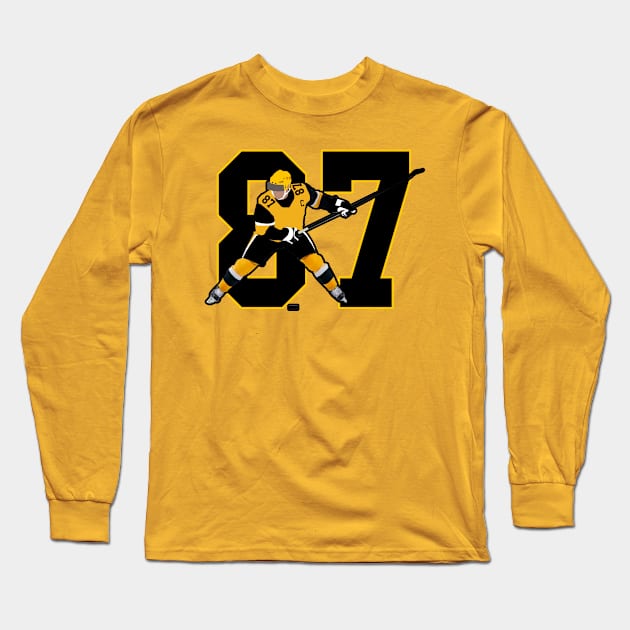 Crosby 87 Long Sleeve T-Shirt by Gamers Gear